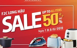 LOCK&LOCK F2C Long Hậu giảm giá đến 50% trong 3 ngày 07-09/06/2019